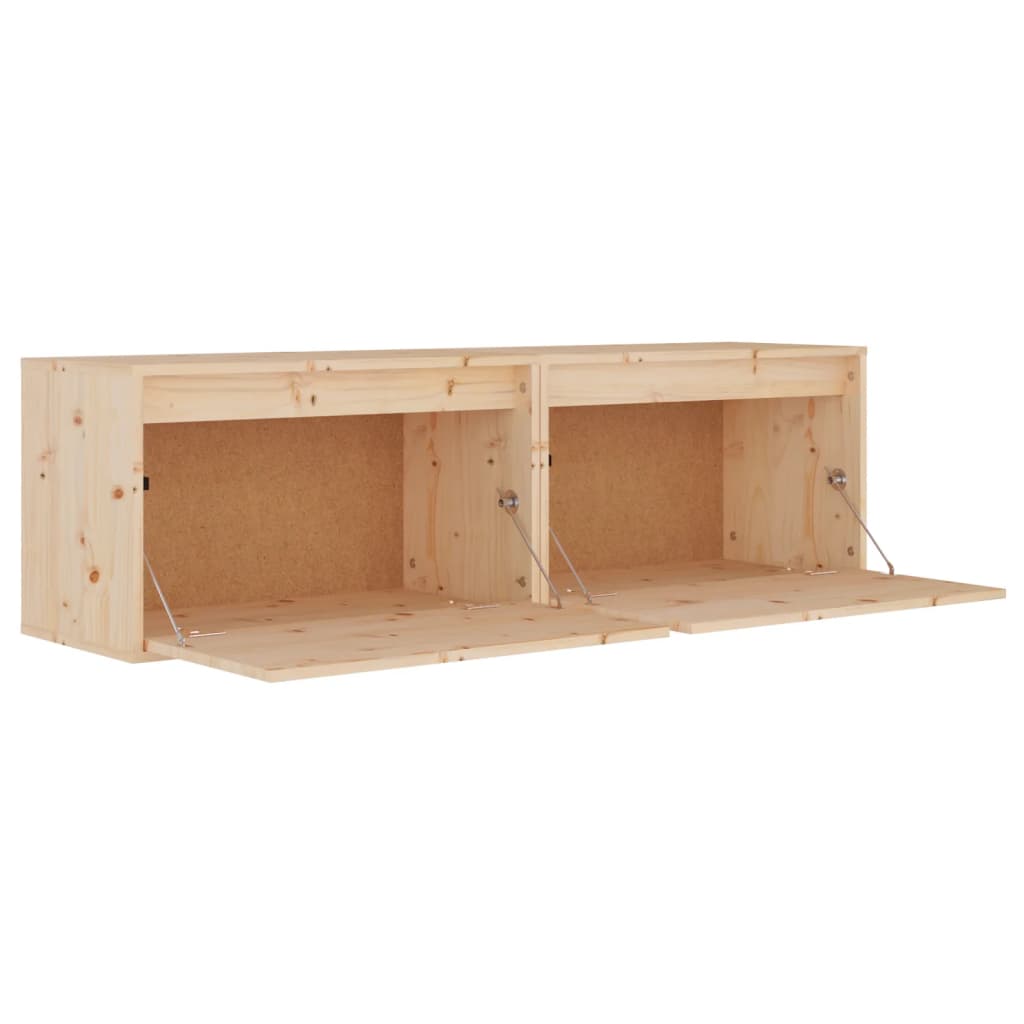 Seinäkaapit 2 kpl 60x30x35 cm täysi mänty - Sisustajankoti.fi