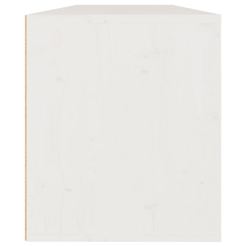 Seinäkaapit 2 kpl valkoinen 60x30x35 cm täysi mänty - Sisustajankoti.fi