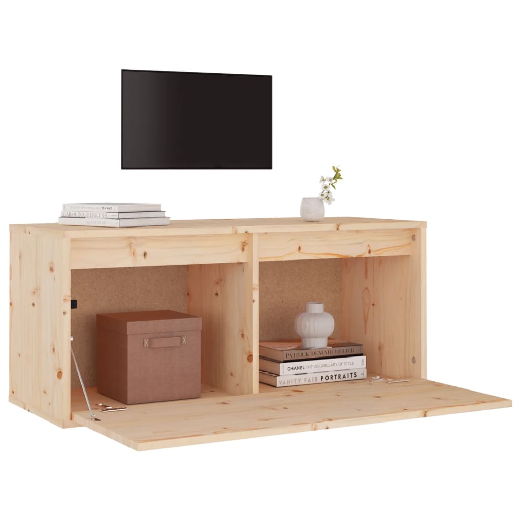 Seinäkaappi 80x30x35 cm täysi mänty - Sisustajankoti.fi