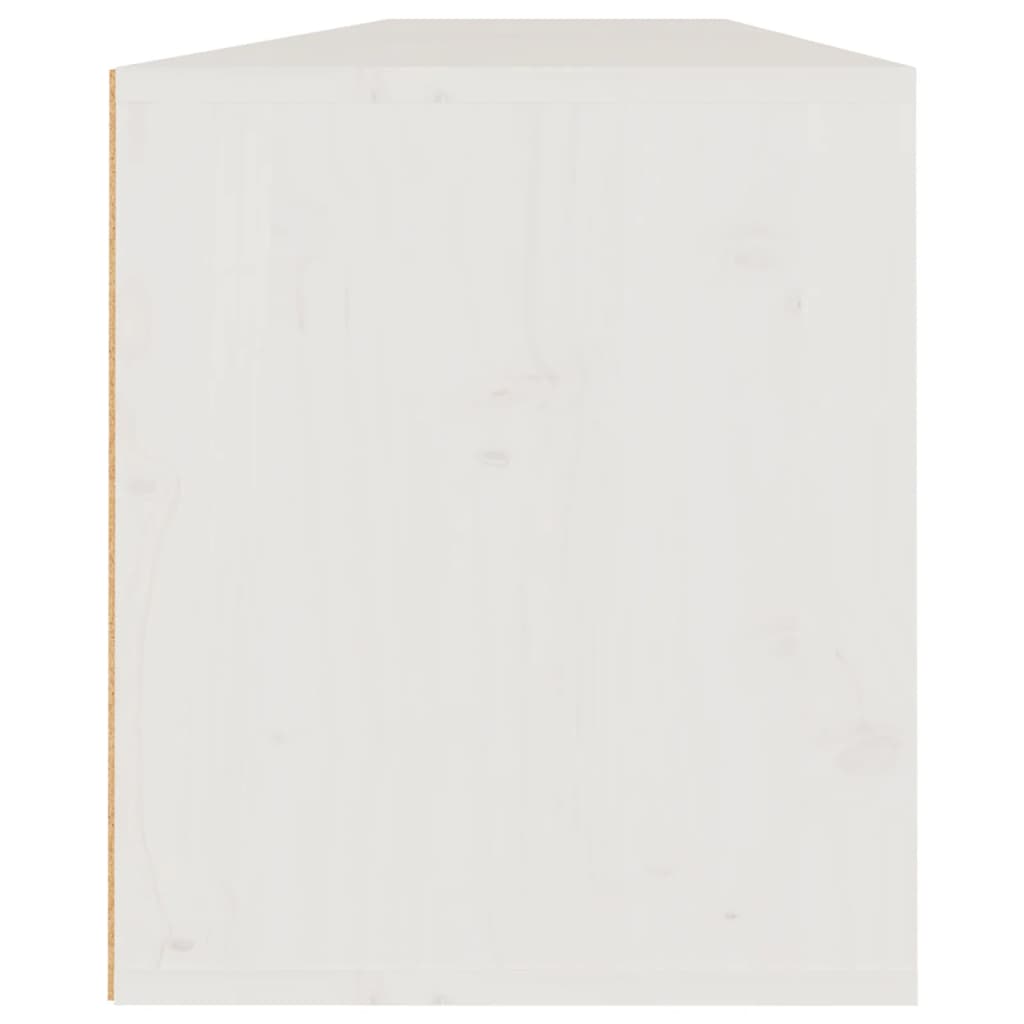 Seinäkaapit 2 kpl valkoinen 80x30x35 cm täysi mänty - Sisustajankoti.fi