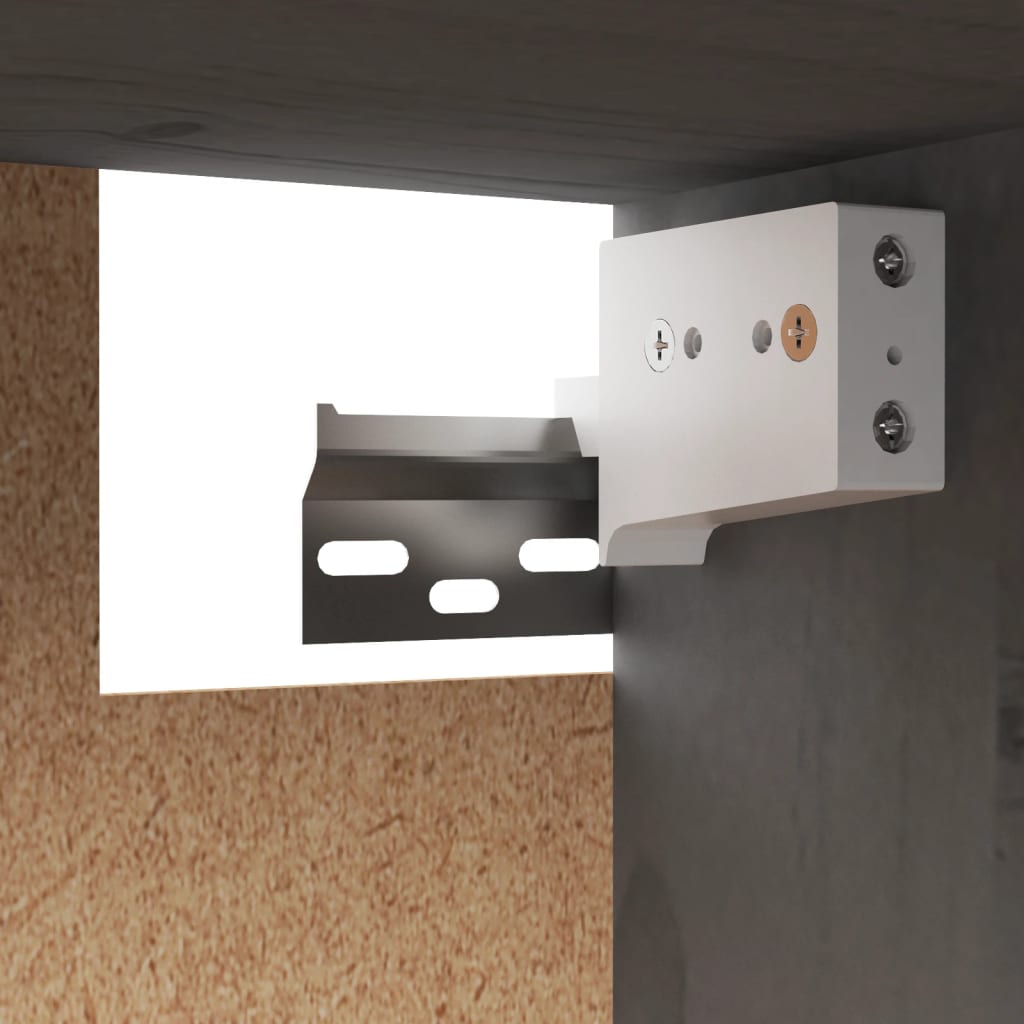 Seinäkaapit 2 kpl harmaa 80x30x35 cm täysi mänty - Sisustajankoti.fi