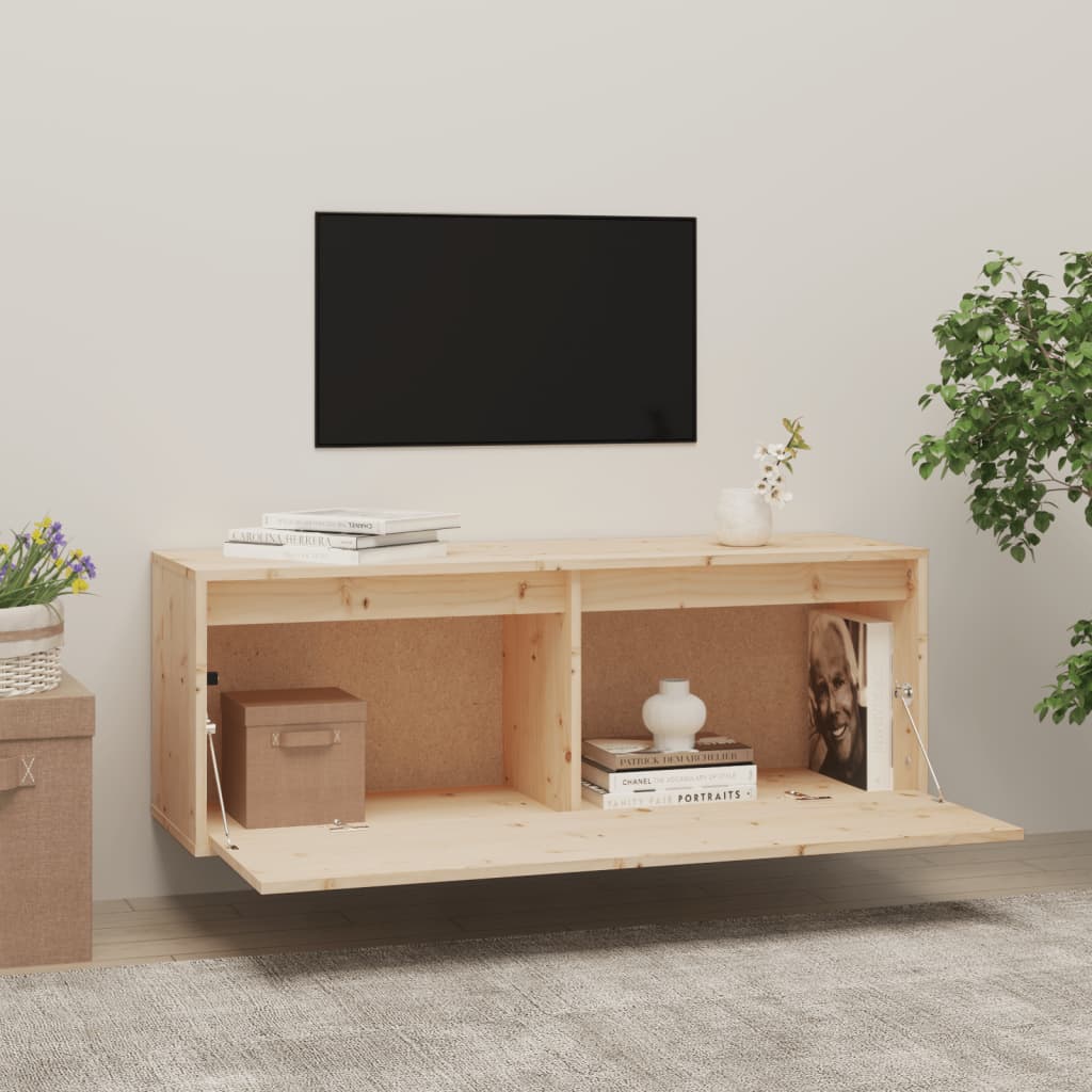 Seinäkaappi 100x30x35 cm täysi mänty - Sisustajankoti.fi