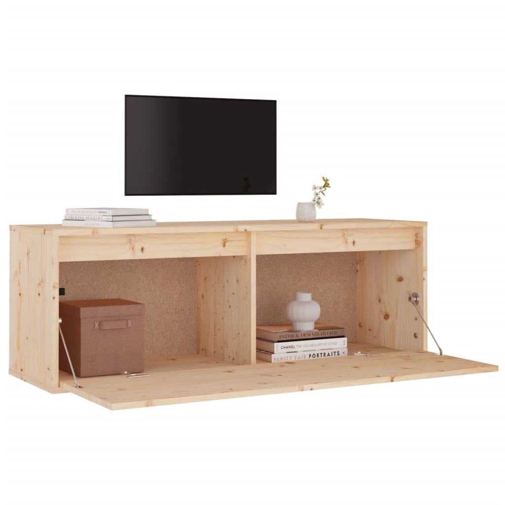 Seinäkaappi 100x30x35 cm täysi mänty - Sisustajankoti.fi