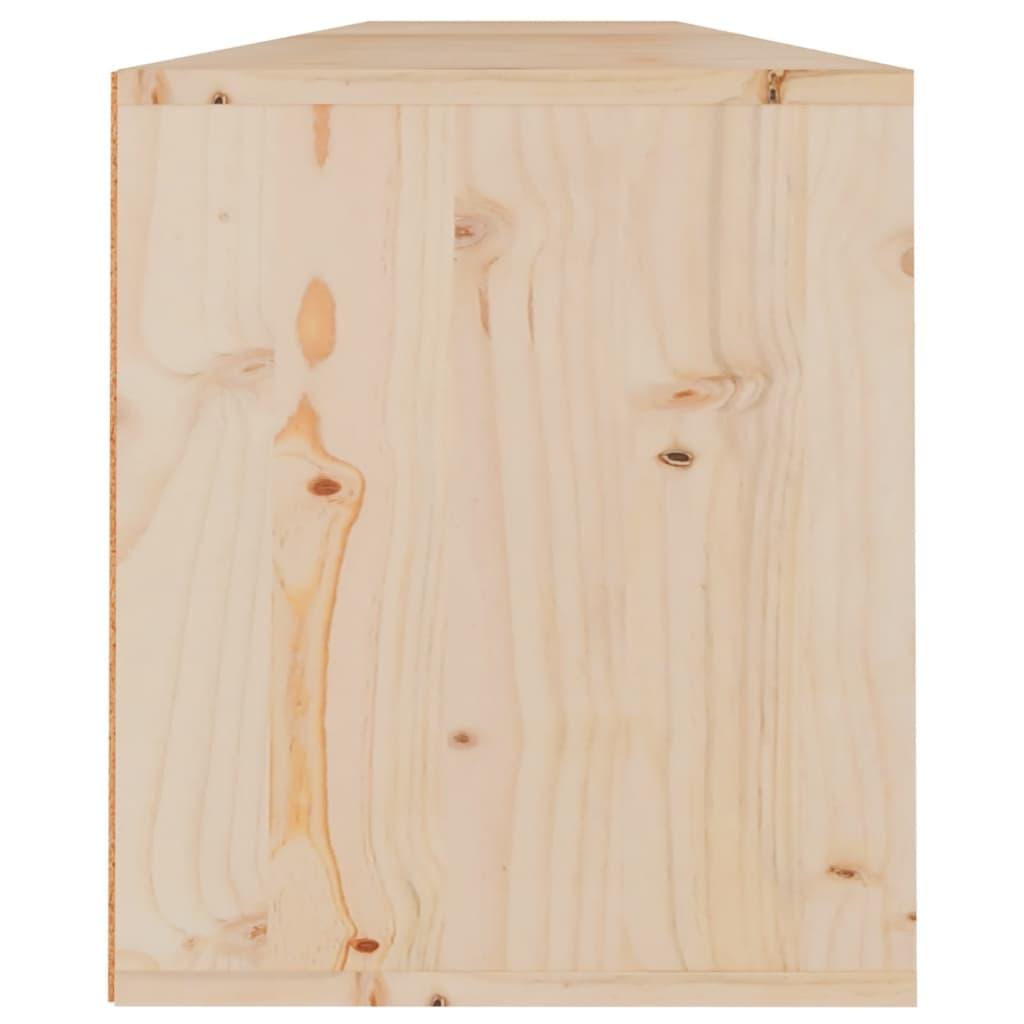 Seinäkaapit 2 kpl 100x30x35 cm täysi mänty - Sisustajankoti.fi