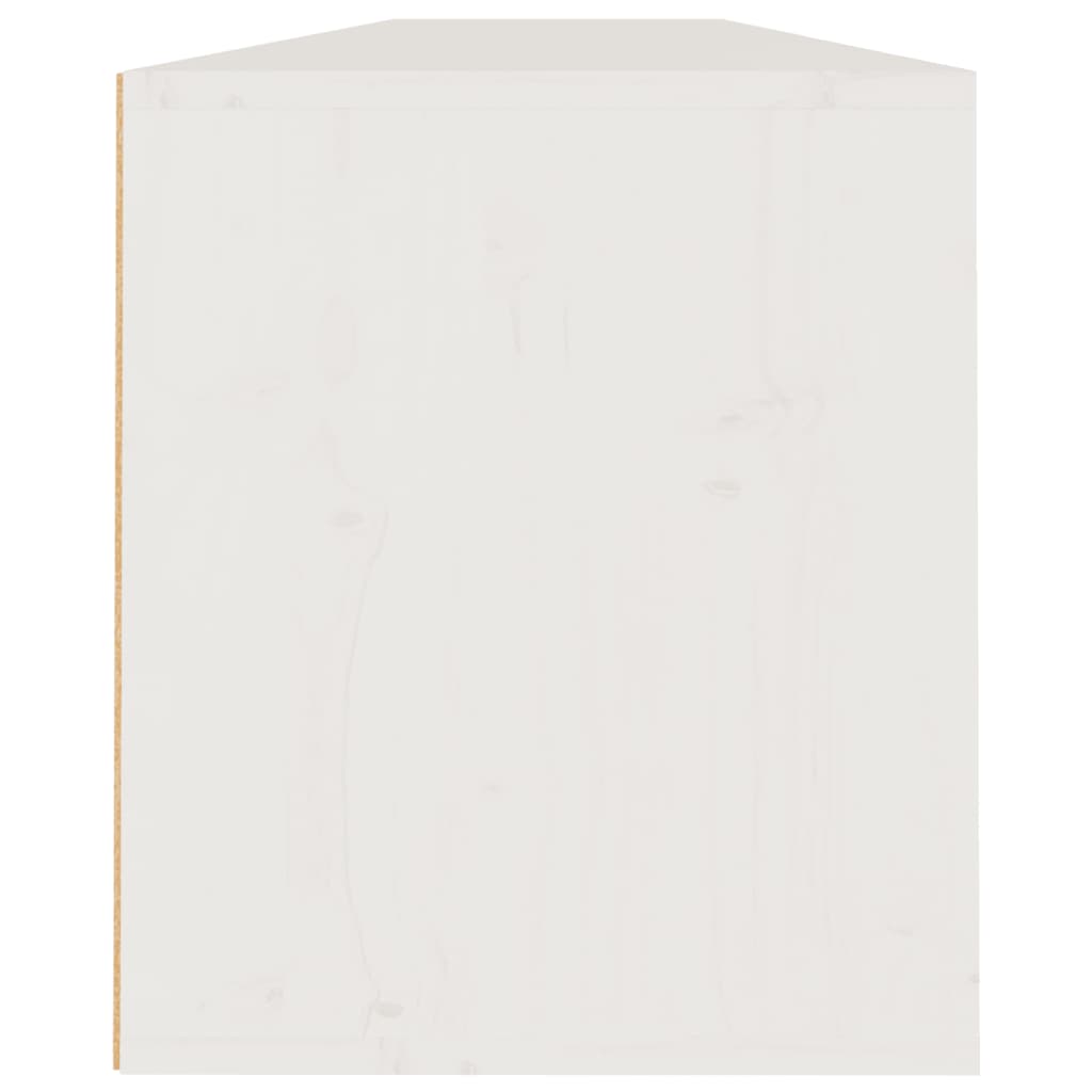 Seinäkaapit 2 kpl valkoinen 100x30x35 cm täysi mänty - Sisustajankoti.fi