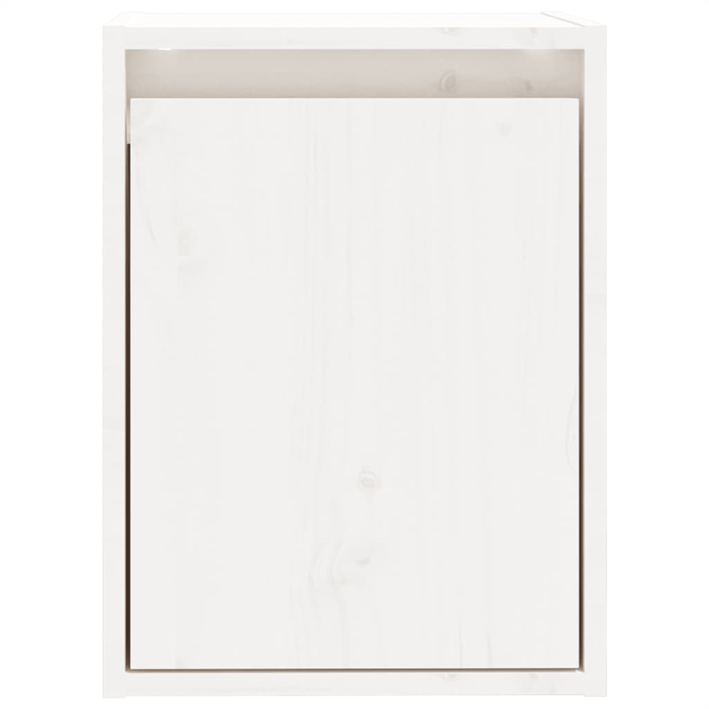 Seinäkaapit 2 kpl valkoinen 30x30x40 cm täysi mänty - Sisustajankoti.fi