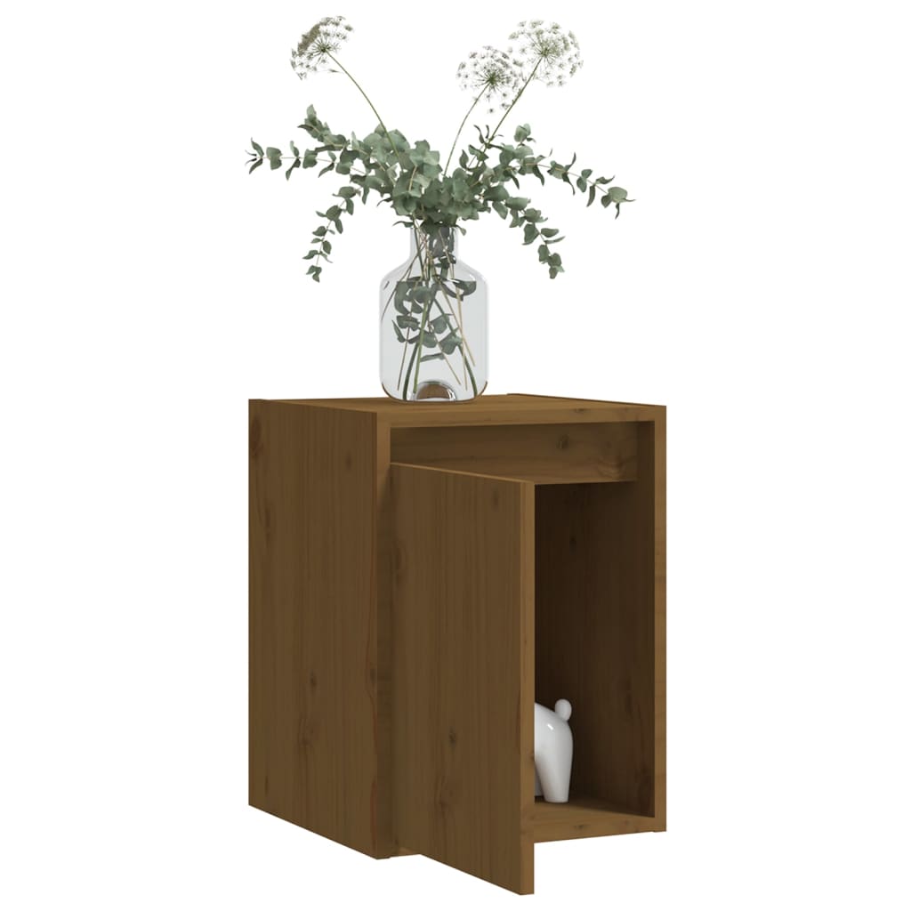 Seinäkaappi hunajanruskea 30x30x40 cm täysi mänty - Sisustajankoti.fi