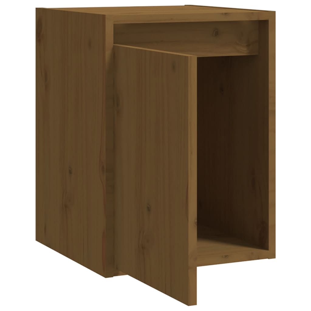 Seinäkaappi hunajanruskea 30x30x40 cm täysi mänty - Sisustajankoti.fi