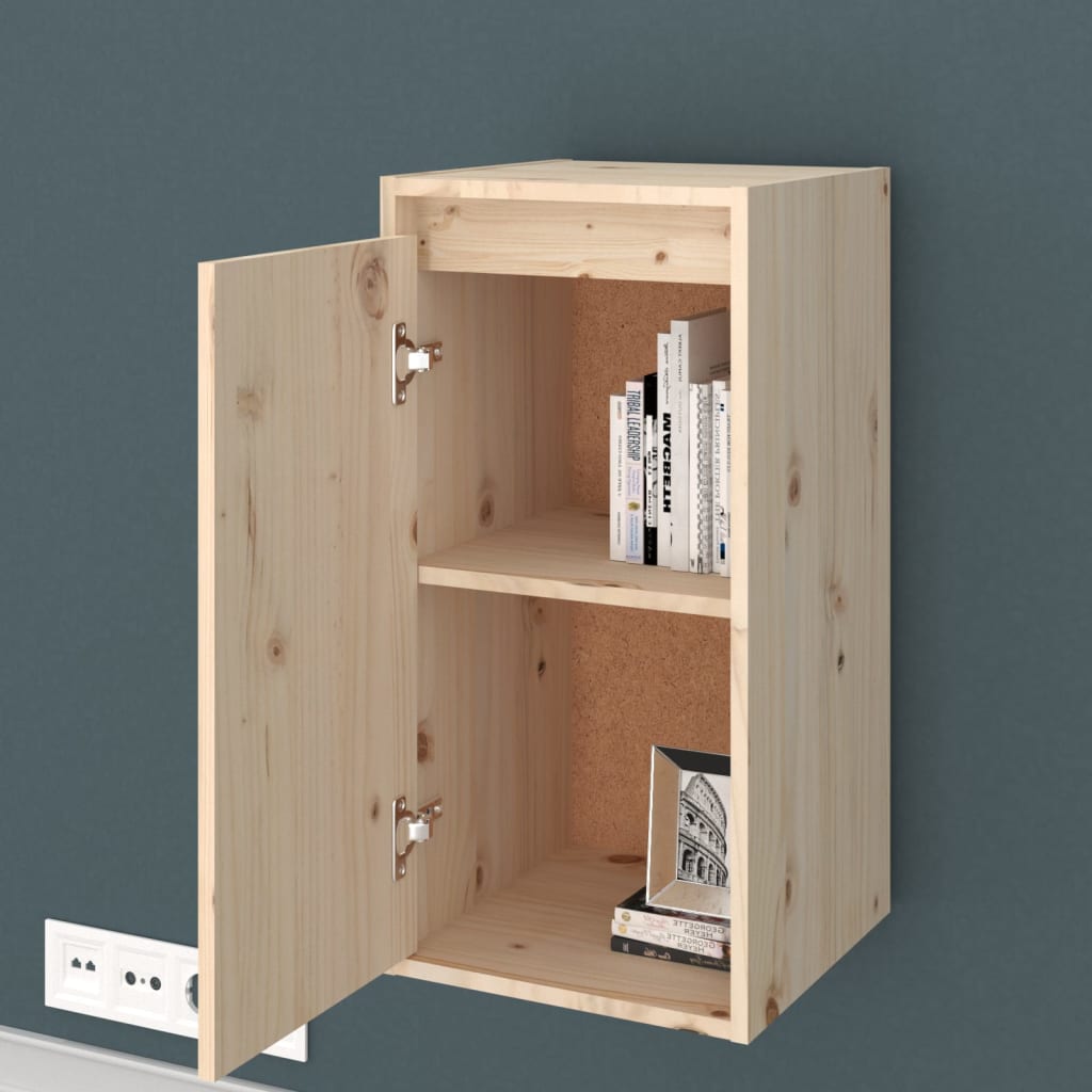 Seinäkaapit 2 kpl 30x30x60 cm täysi mänty - Sisustajankoti.fi