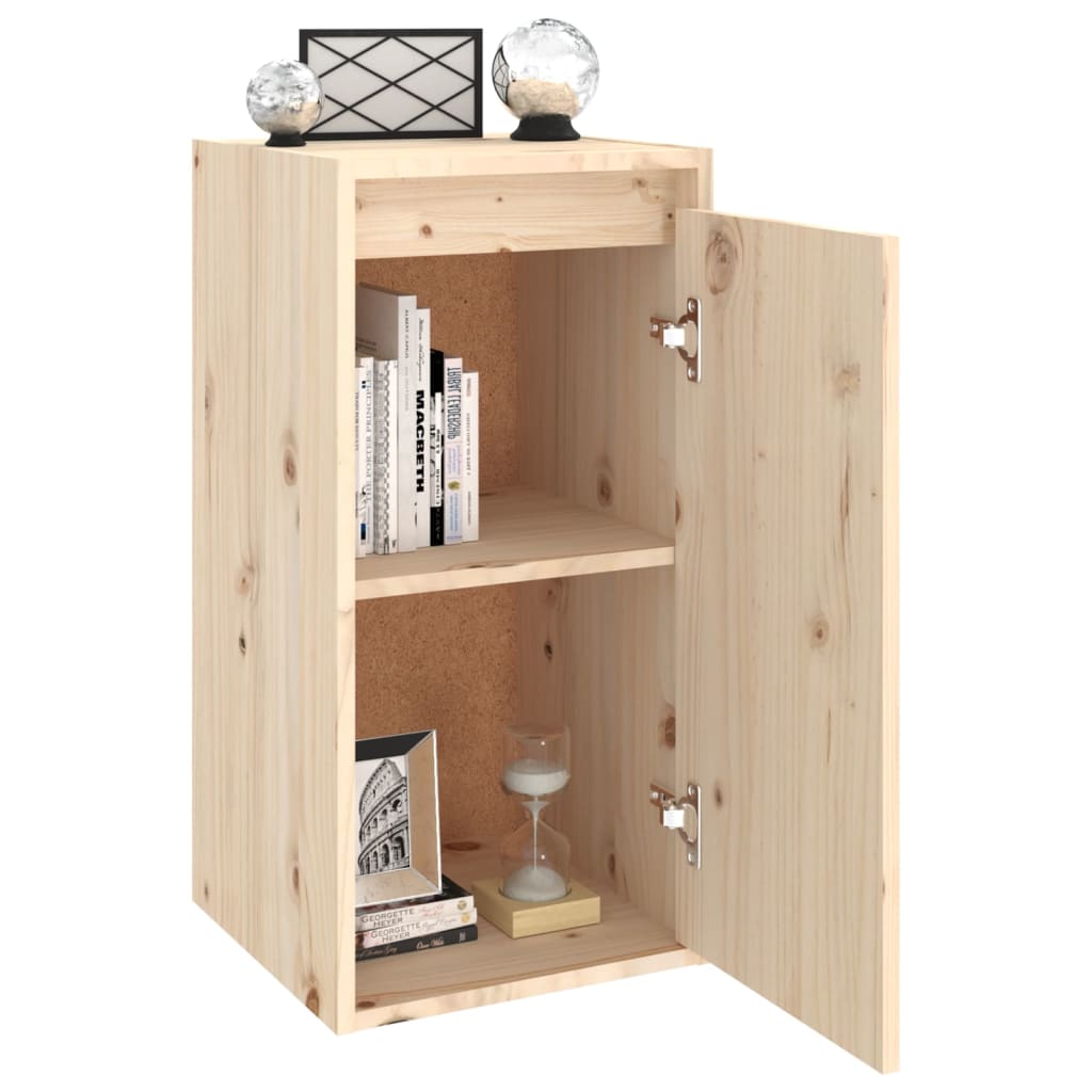Seinäkaapit 2 kpl 30x30x60 cm täysi mänty - Sisustajankoti.fi