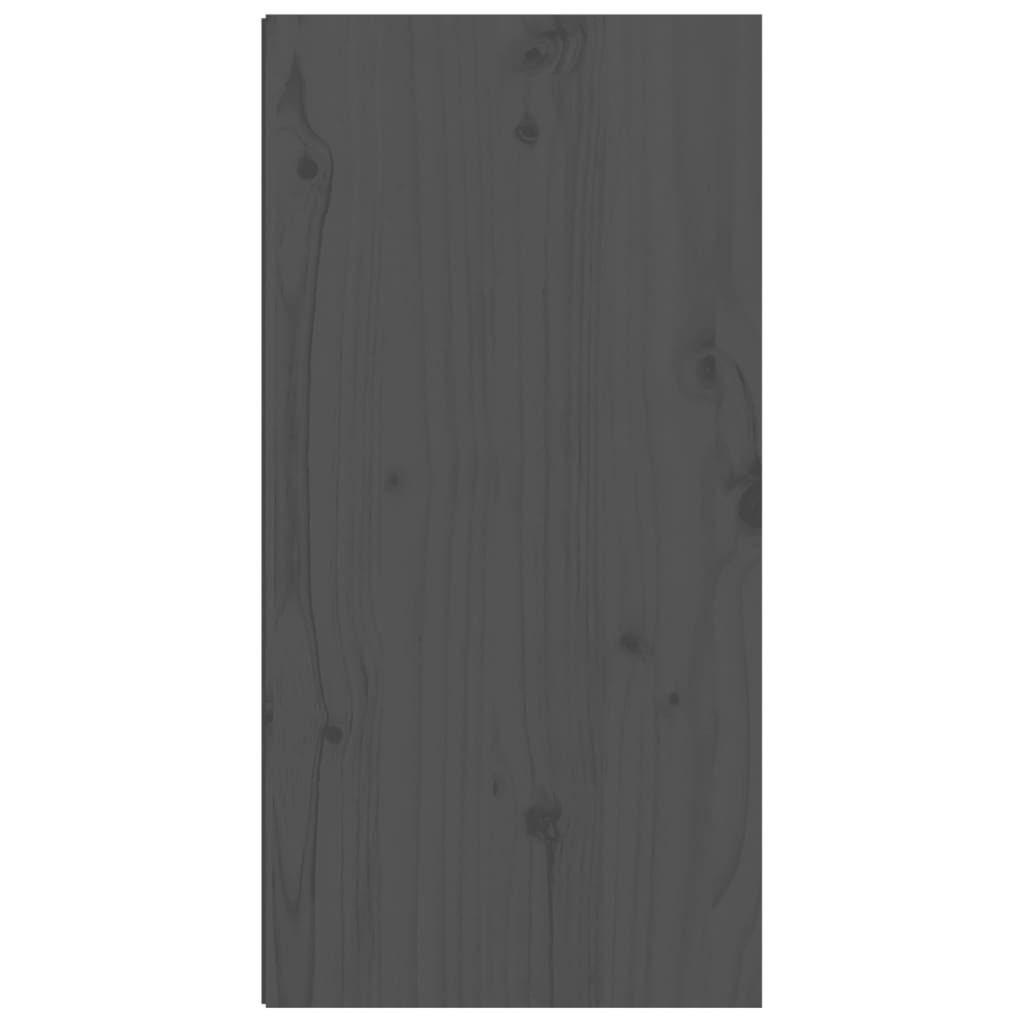 Seinäkaapit 2 kpl harmaa 30x30x60 cm täysi mänty - Sisustajankoti.fi