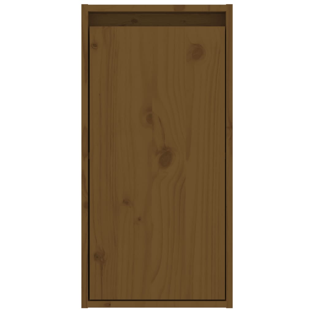 Seinäkaappi hunajanruskea 30x30x60 cm täysi mänty - Sisustajankoti.fi