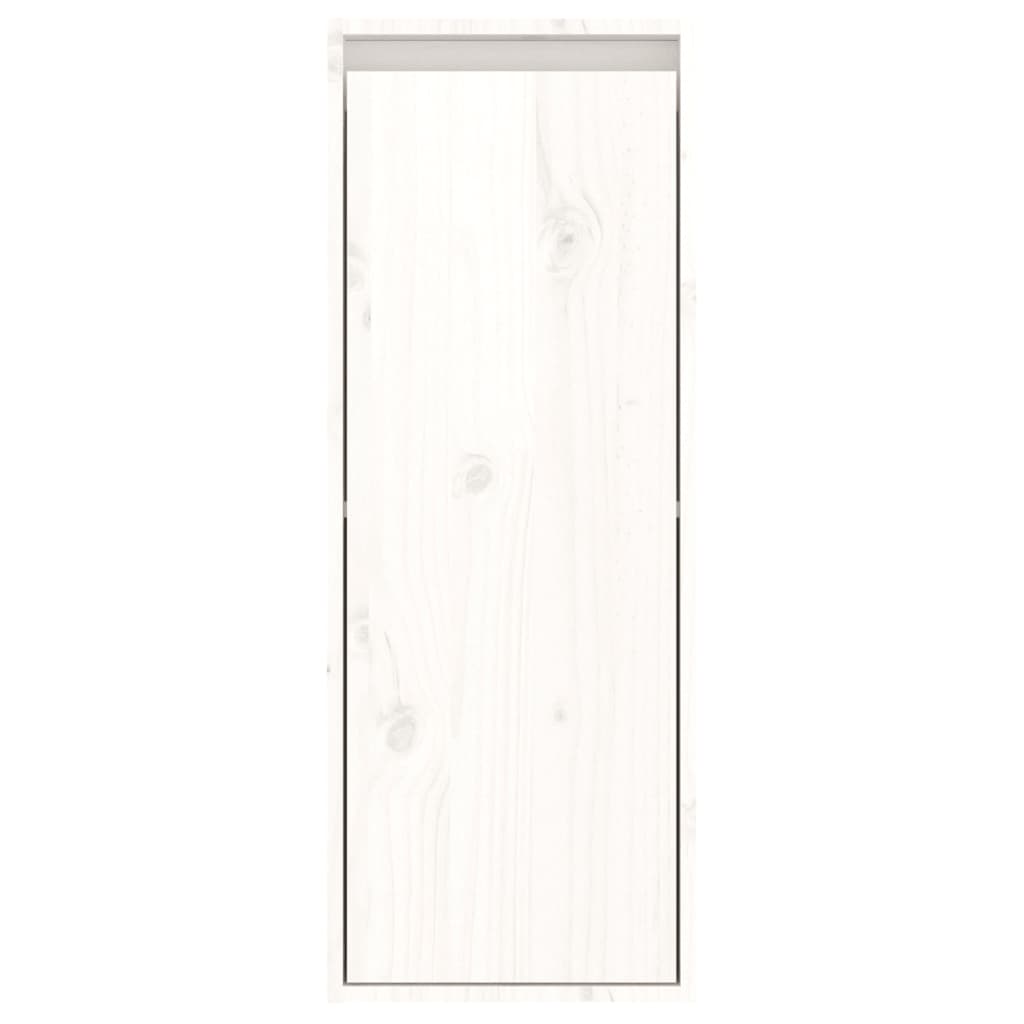 Seinäkaappi valkoinen 30x30x80 cm täysi mänty - Sisustajankoti.fi