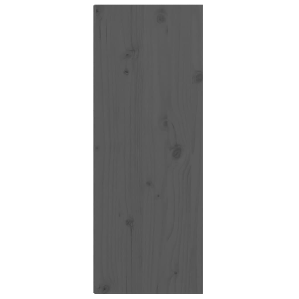 Seinäkaappi harmaa 30x30x80 cm täysi mänty - Sisustajankoti.fi