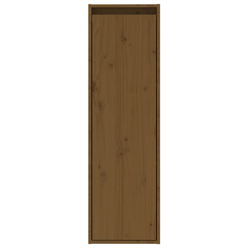 Seinäkaappi hunajanruskea 30x30x100 cm täysi mänty - Sisustajankoti.fi
