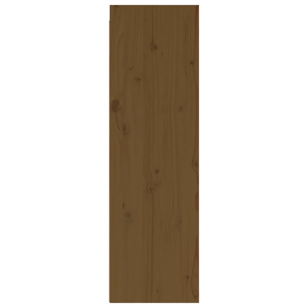Seinäkaapit 2 kpl hunajanruskea 30x30x100 cm täysi mänty - Sisustajankoti.fi
