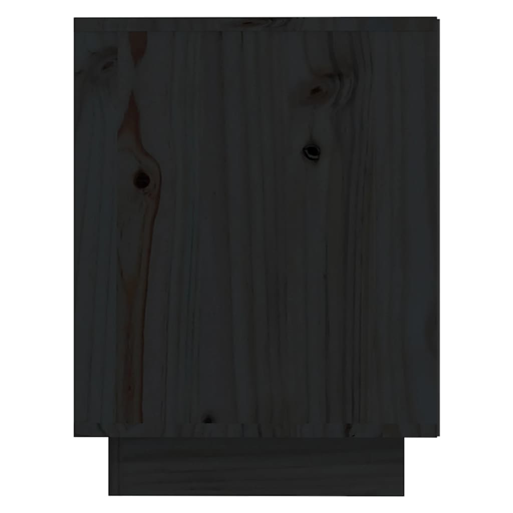Kenkäkaappi musta 110x34x45 cm täysi mänty - Sisustajankoti.fi