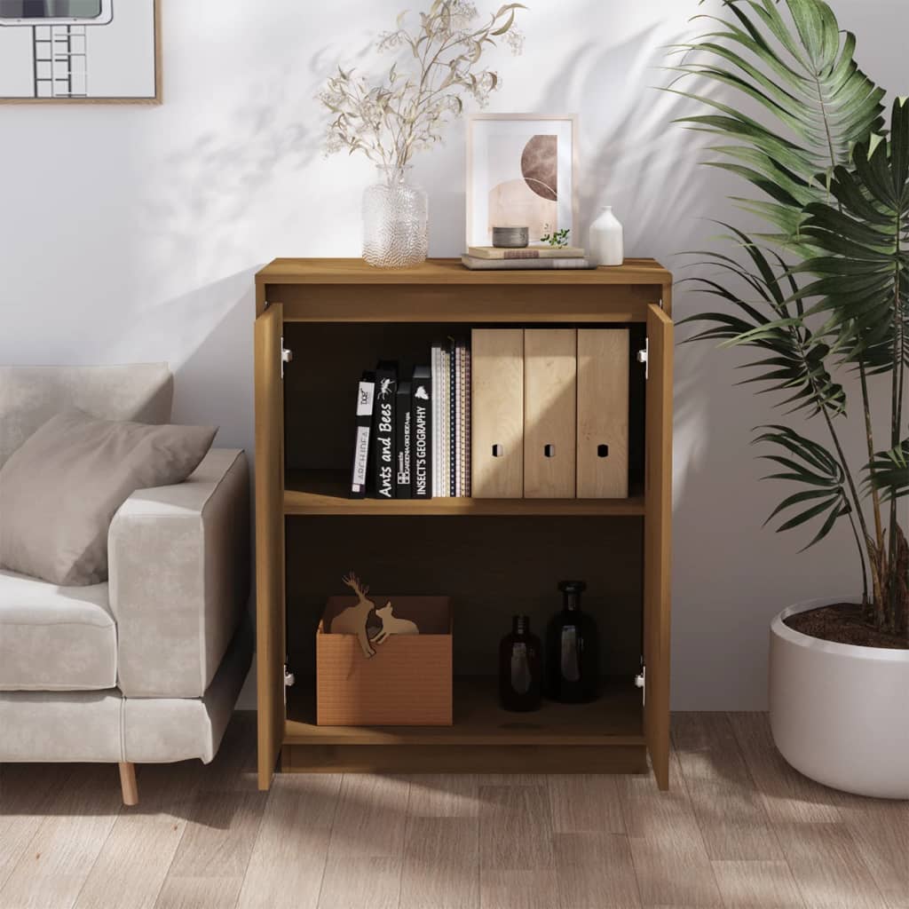 Senkki hunajanruskea 60x34x75 cm täysi mänty - Sisustajankoti.fi