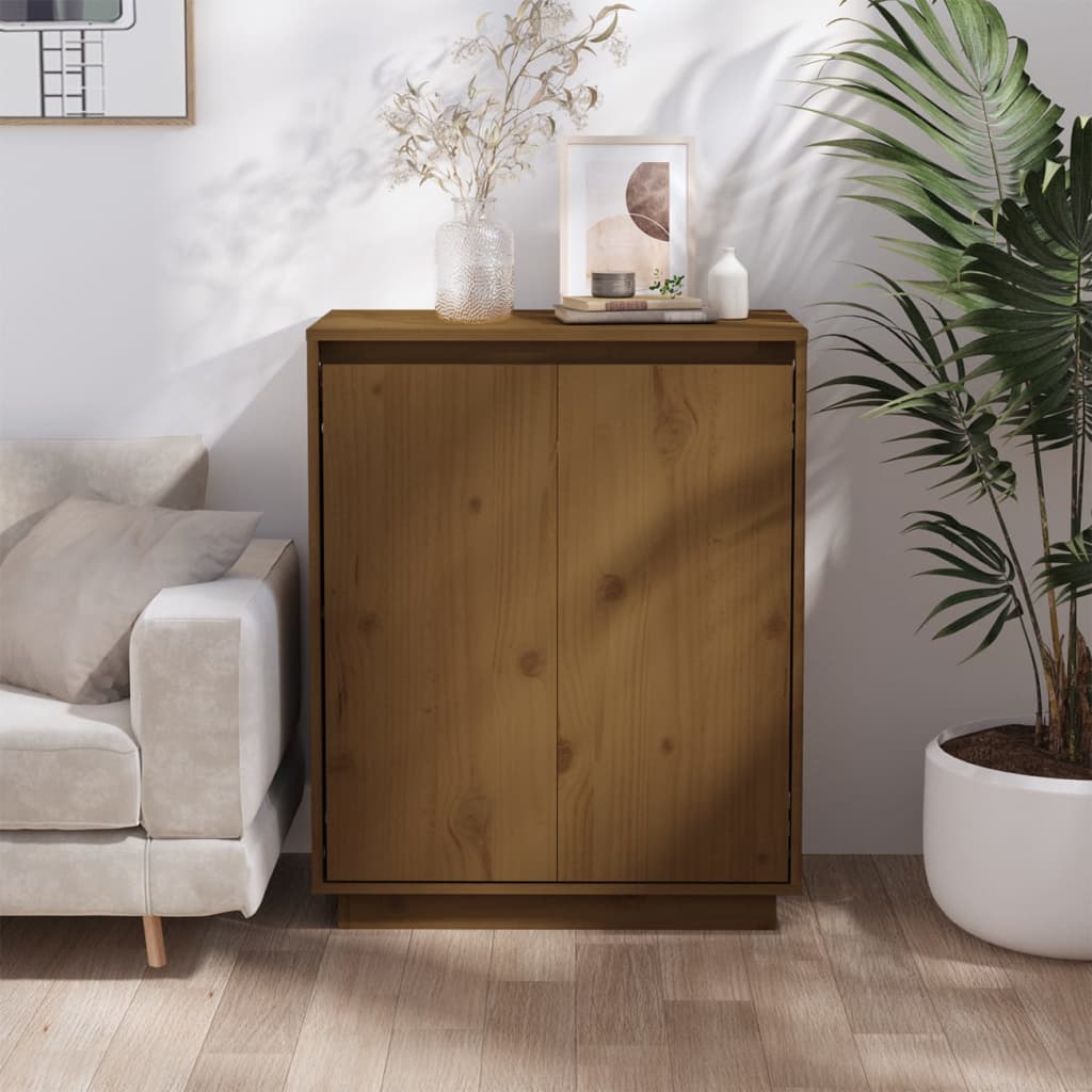 Senkki hunajanruskea 60x34x75 cm täysi mänty - Sisustajankoti.fi