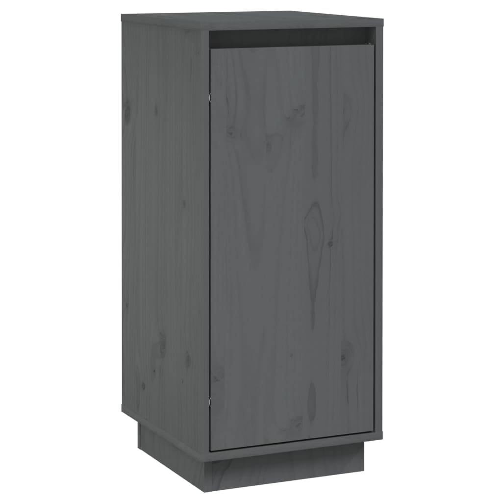 Senkit 2 kpl harmaa 31,5x34x75 cm täysi mänty - Sisustajankoti.fi