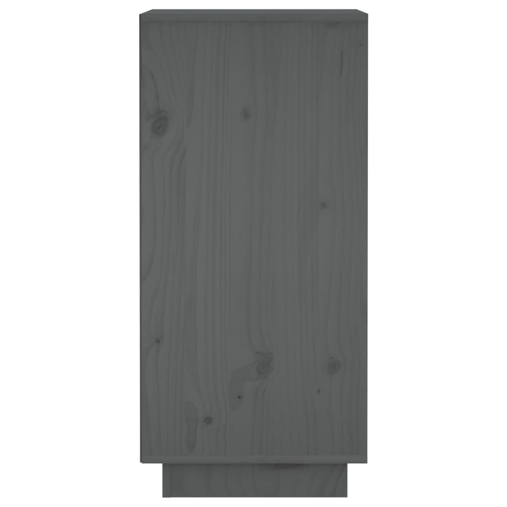 Senkit 2 kpl harmaa 31,5x34x75 cm täysi mänty - Sisustajankoti.fi