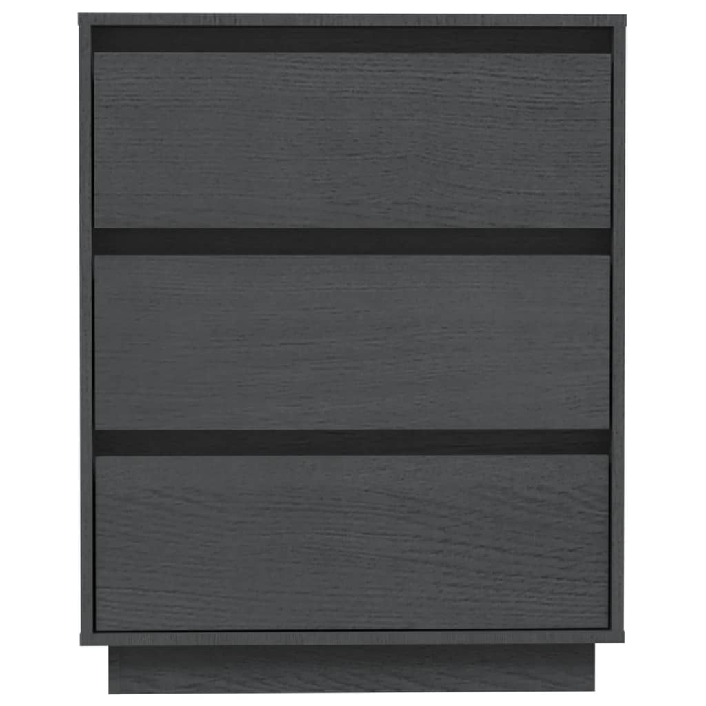 Senkki harmaa 60x34x75 cm täysi mänty - Sisustajankoti.fi