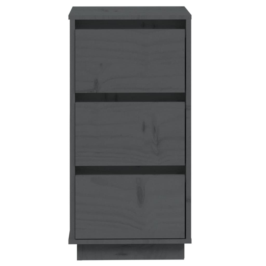 Senkit 2 kpl harmaa 32x34x75 cm täysi mänty - Sisustajankoti.fi