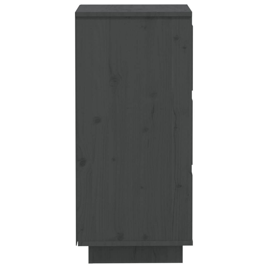 Senkit 2 kpl harmaa 32x34x75 cm täysi mänty - Sisustajankoti.fi