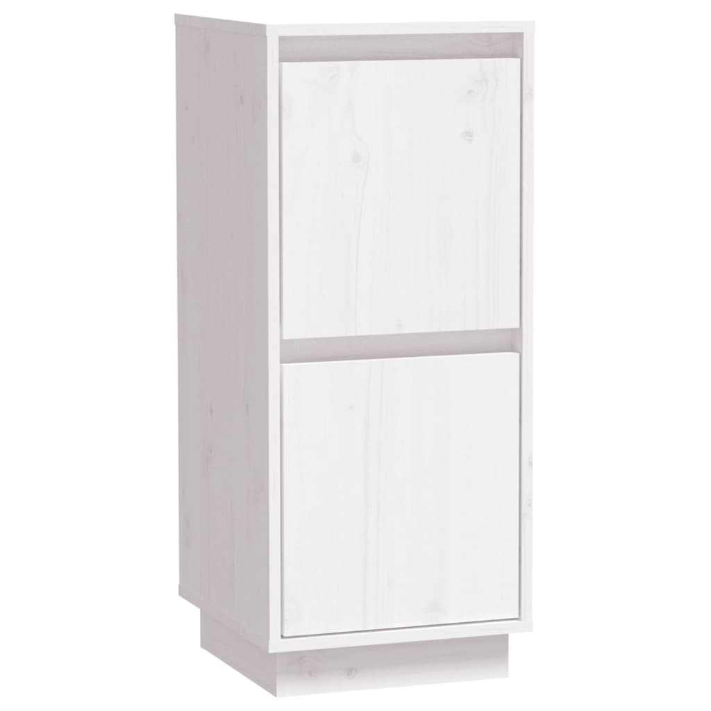 Senkit 2 kpl valkoinen 31,5x34x75 cm täysi mänty - Sisustajankoti.fi