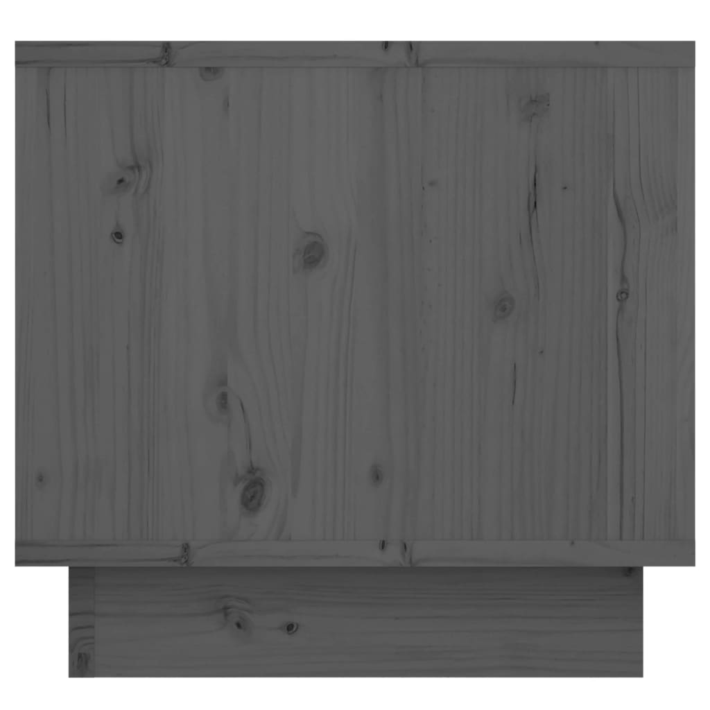 Yöpöydät 2 kpl harmaa 35x34x32 cm täysi mänty - Sisustajankoti.fi