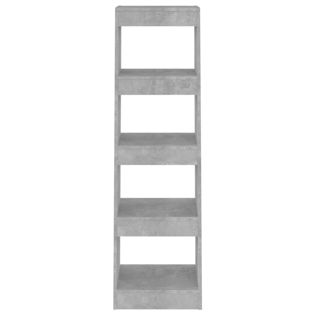 Kirjahylly/tilanjakaja betoninharmaa 40x30x135 cm - Sisustajankoti.fi