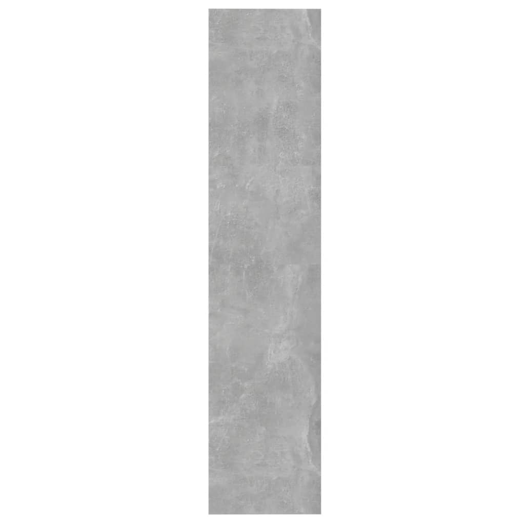 Kirjahylly/tilanjakaja betoninharmaa 60x30x135 cm tekninen puu - Sisustajankoti.fi