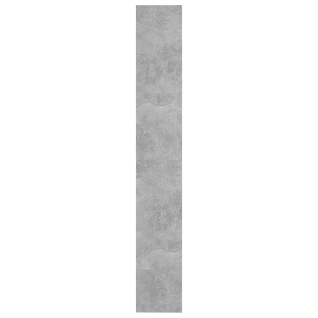 Kirjahylly/tilanjakaja betoninharmaa 60x30x198 cm - Sisustajankoti.fi