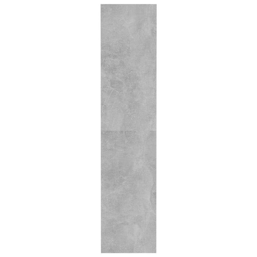 Kirjahylly/tilanjakaja betoninharmaa 80x30x135 cm - Sisustajankoti.fi