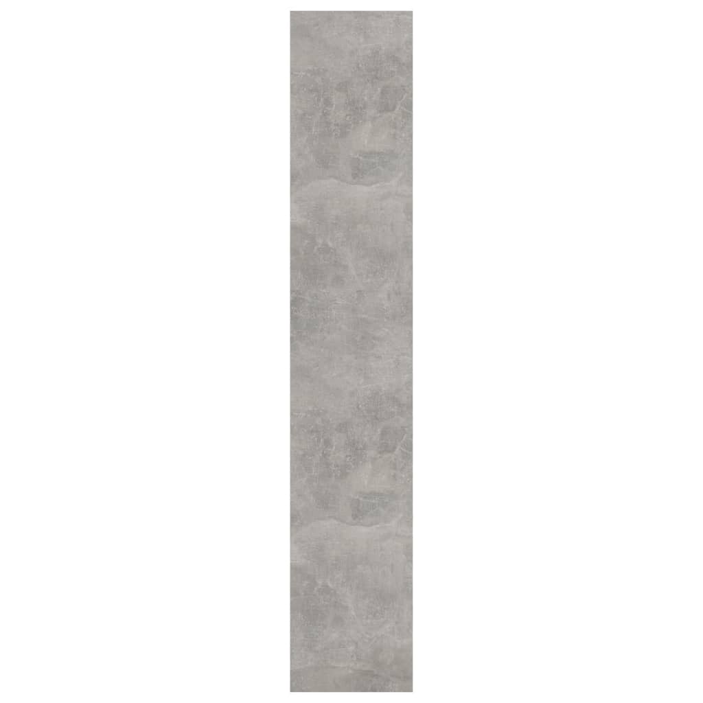 Kirjahylly/tilanjakaja betoninharmaa 80x30x166 cm - Sisustajankoti.fi