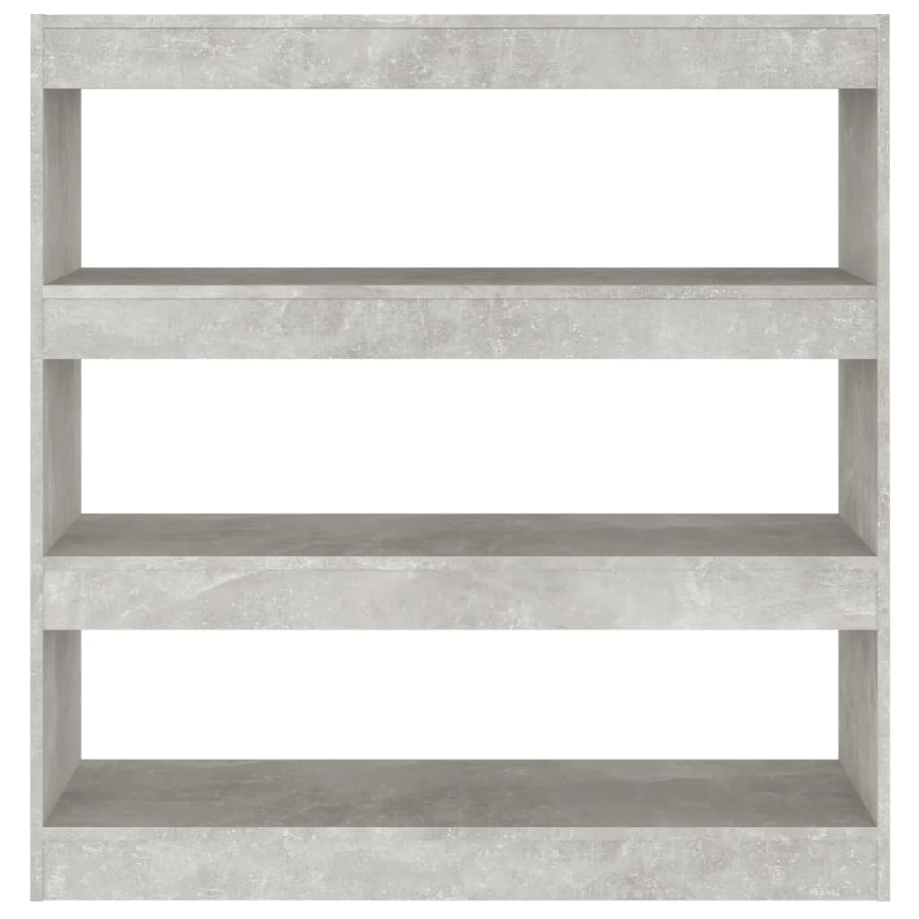 Kirjahylly/tilanjakaja betoninharmaa 100x30x103 cm - Sisustajankoti.fi
