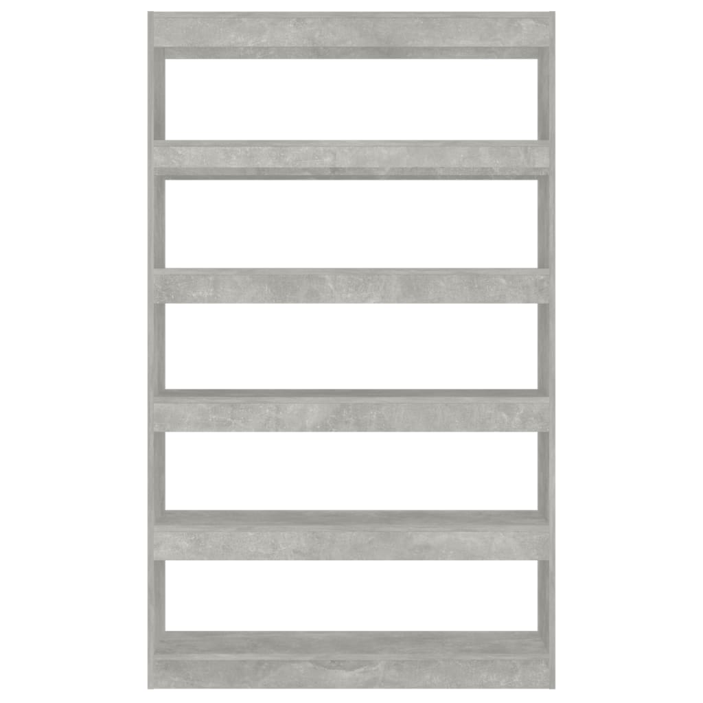 Kirjahylly/tilanjakaja betoninharmaa 100x30x166 cm - Sisustajankoti.fi