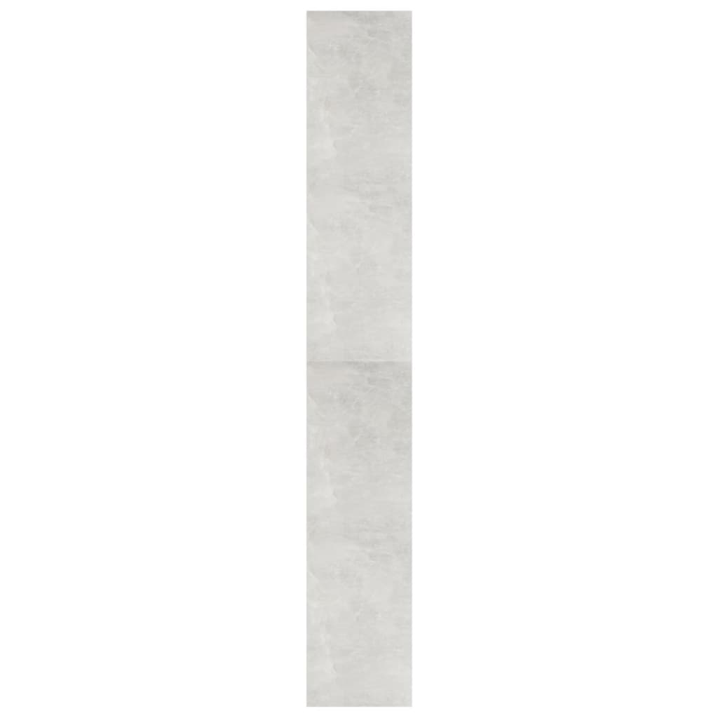 Kirjahylly/tilanjakaja betoninharmaa 100x30x198 cm tekninen puu - Sisustajankoti.fi