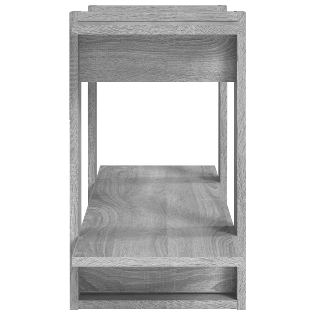 Kirjahylly harmaa Sonoma 100x30x51 cm tekninen puu - Sisustajankoti.fi