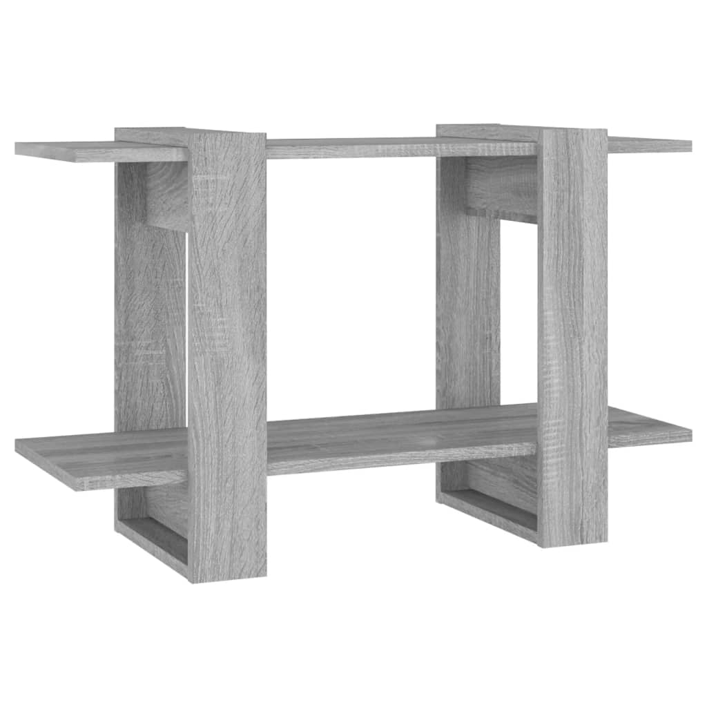 Kirjahylly/tilanjakaja harmaa Sonoma 80x30x51 cm - Sisustajankoti.fi