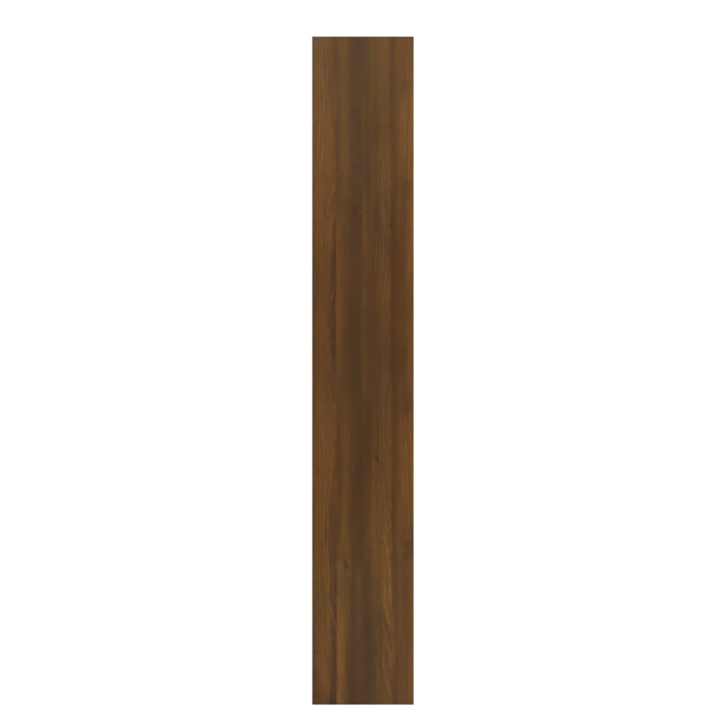 Kirjahylly/tilanjakaja ruskea tammi 40x30x198 cm - Sisustajankoti.fi