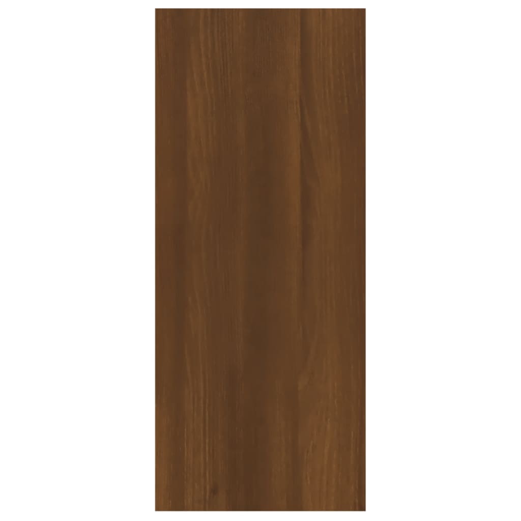 Kirjahylly/tilanjakaja ruskea tammi 60x30x72 cm - Sisustajankoti.fi