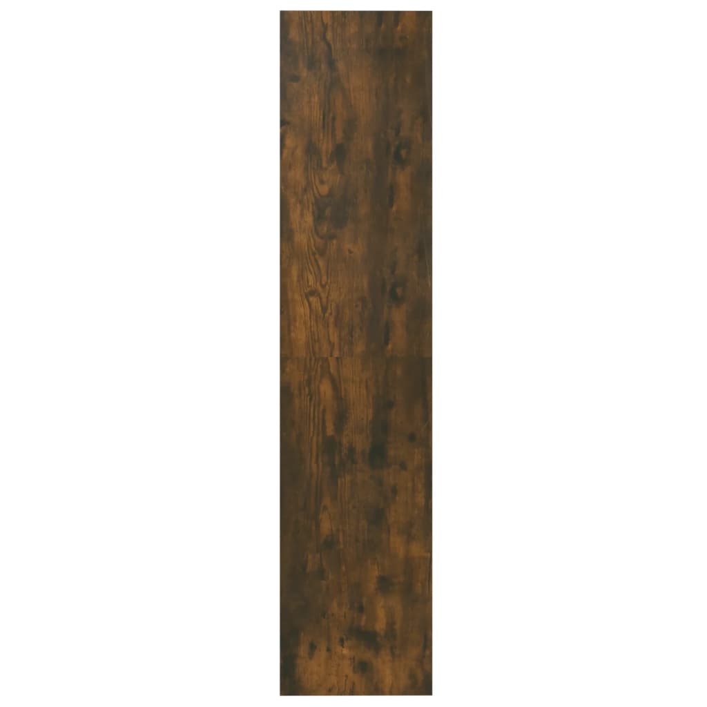 Kirjahylly/tilanjakaja savutammi 60x30x135 cm tekninen puu - Sisustajankoti.fi