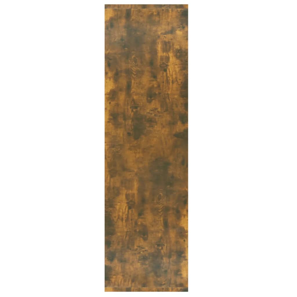 Kirjahylly/tilanjakaja savutammi 80x30x103 cm tekninen puu - Sisustajankoti.fi