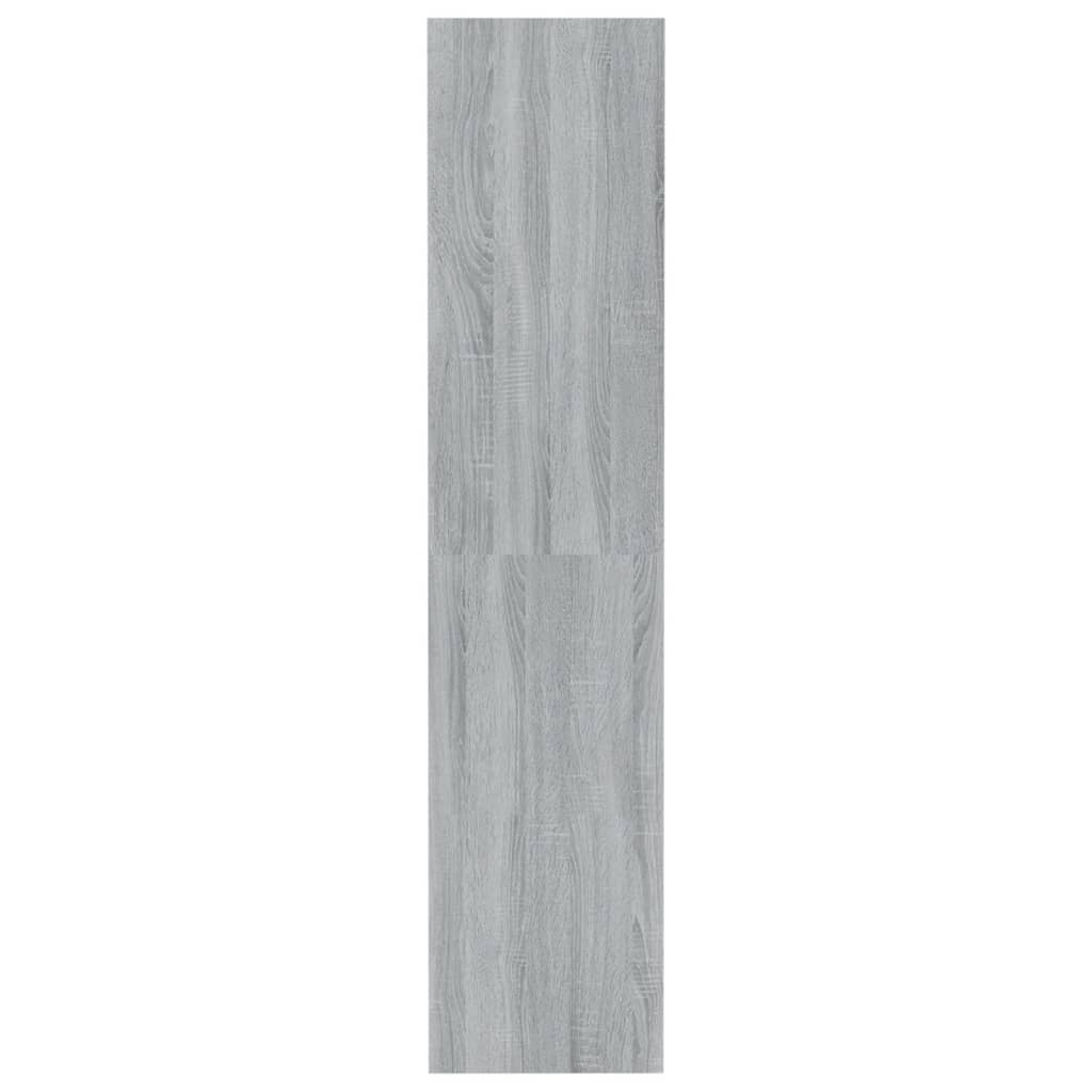 Kirjahylly/tilanjakaja harmaa Sonoma 80x30x135 cm - Sisustajankoti.fi