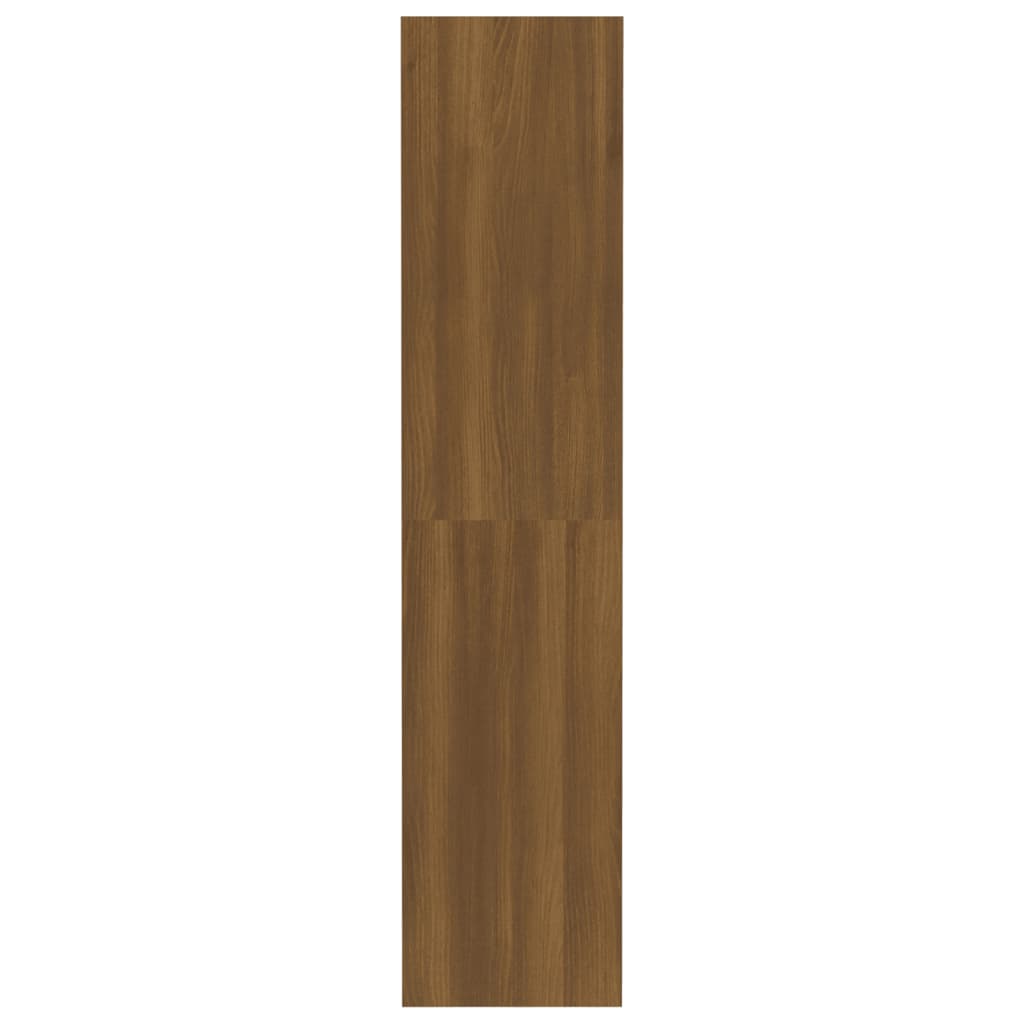 Kirjahylly/tilanjakaja ruskea tammi 80x30x135 cm - Sisustajankoti.fi