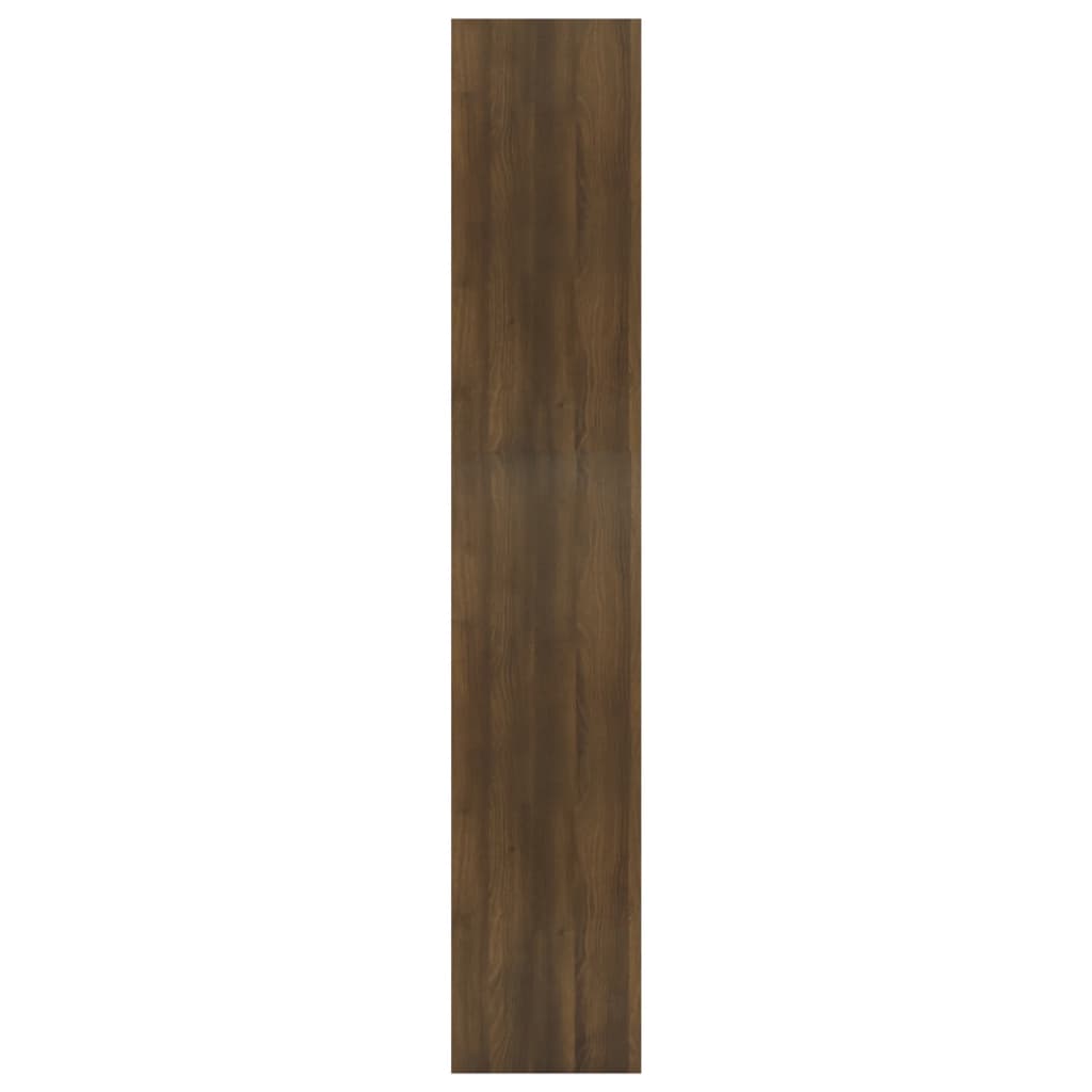 Kirjahylly/tilanjakaja ruskea tammi 80x30x166 cm - Sisustajankoti.fi
