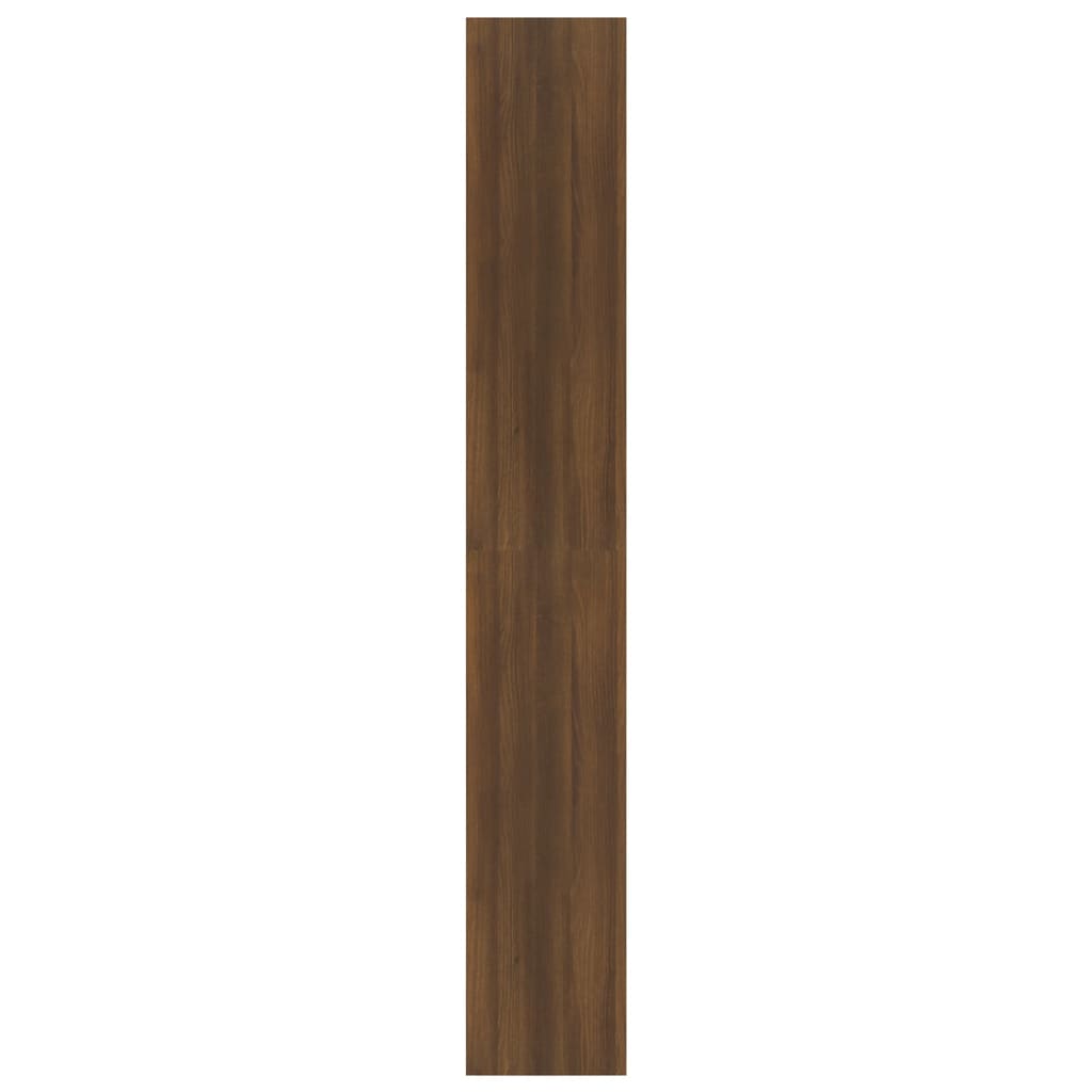 Kirjahylly/tilanjakaja ruskea tammi 80x30x198 cm - Sisustajankoti.fi