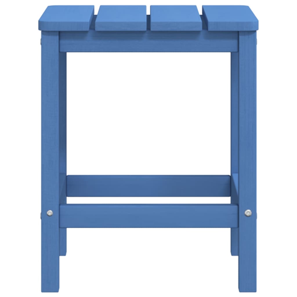 Adirondack puutarhatuoli jalkatuella/pöydällä HDPE vedensininen - Sisustajankoti.fi