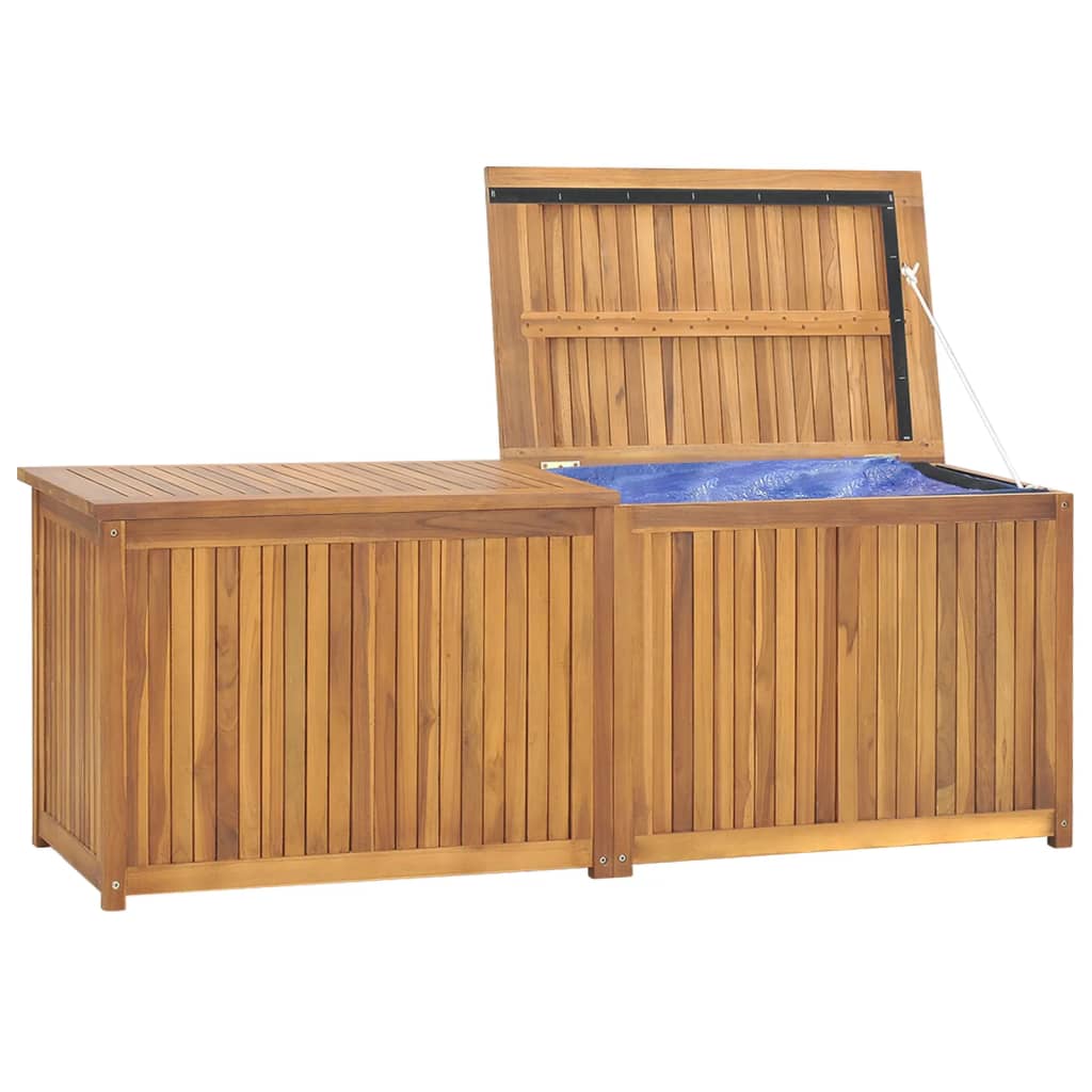 Puutarhalaatikko 150x50x55 cm täysi tiikki - Sisustajankoti.fi